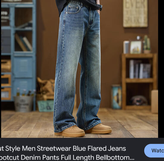 Bootcut jeans