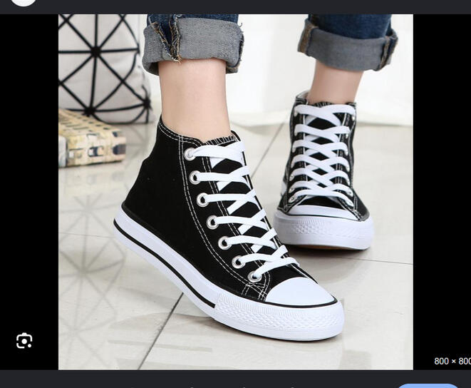 Canvas shoes